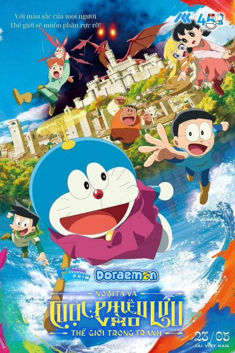 Doraemon: Nobita Và Cuộc Phiêu Lưu Vào Thế Giới Trong Tranh 2025